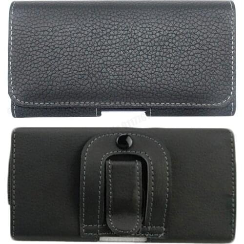 Universal Phone Pouch PU Leather Waist Case for Xiaomi POCO M3 Pro X3 GT Holster Phone Bag Belt Clip Cover For Redmi Note 10 5G