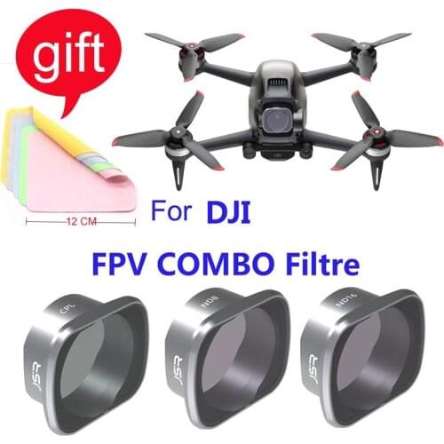 For DJI FPV Drone Camera Gimbal Lens Filter MCUV CPL ND4/8/16/32 Camera Lens Sunhood Protector for DJI FPV Accessories