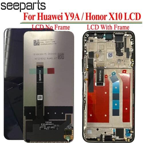 Original For Huawei Honor X10 LCD Display+Touch Screen Digitizer Assembly Replacement For Huawei Y9A X10 5G LCD Enjoy 20 Plus