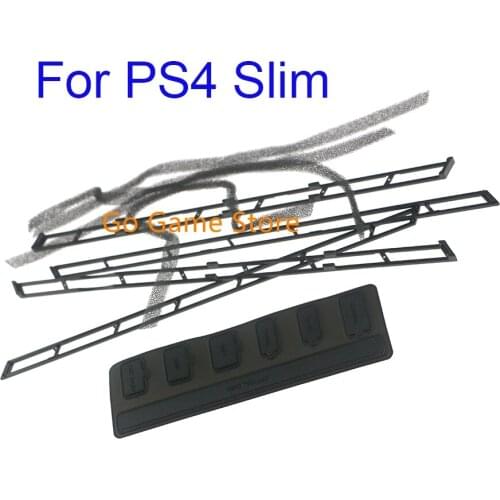 1Set For PS4 Slim Gaming Console AntiDust Protective Cover Case Sponges Stoppers Filter Mesh Plug Dust Proof