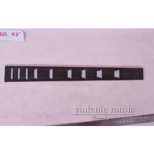 1 pcs 24.75" guitar ebony wood Guitar Fretboard Fingerboard Fretless Guitar parts star INlaid #2_2