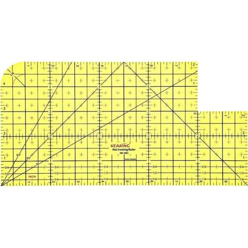 10x5 Inch Hot Ironing Cloth Quilting Ruler Heat-Resistant Ironing Ruler Patchwork Tools For Clothing Making DIY Sewing Supplies