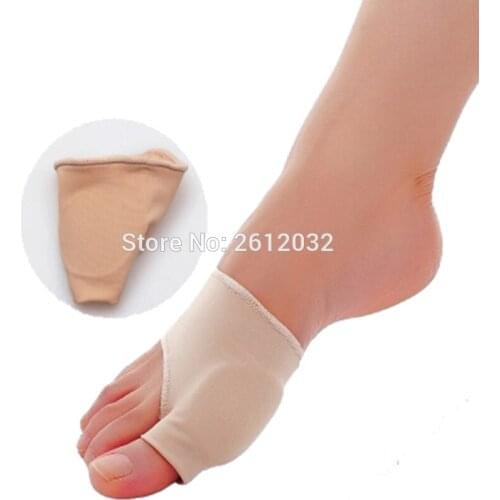 200Pairs Stretch Nylon Great Toe Cyst Foot Care Tool , Hallux Valgus Guard Cushion Bunion Toe Separator