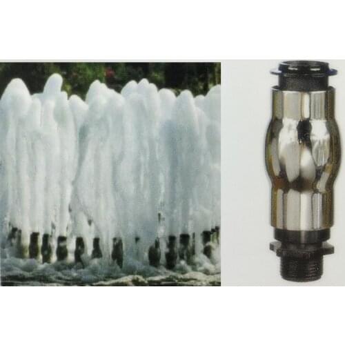 4Pcs DN25 1" Stainless Steel European Foam Water Fountain Nozzles Pond Sprinklers Heads