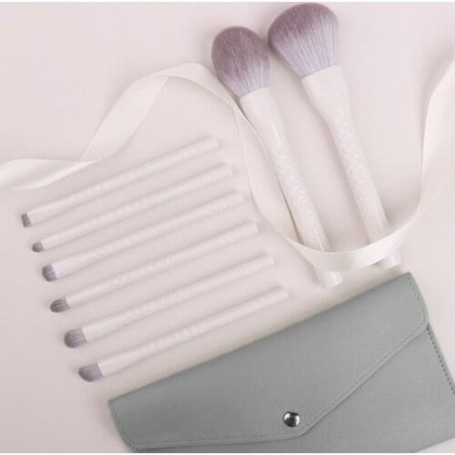 8PCS Makeup Brush Set Soft Hair Loose Powder Highlighter Eye Shadow Brush For Beginners Makeup Tool Makeup Brushes Kit