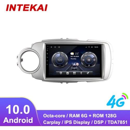 9"Android 10.0 Car Radio GPS Navigation autoradio multimedia player for Toyota Yaris 2012-2018 head unit stereo