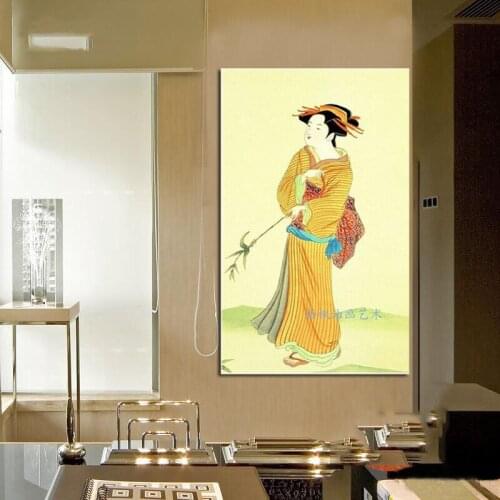 China Art Hand-paintrd portrait oil painting on canvas ancient women decorative wall pictures home decor ready to hang