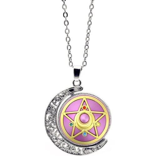 MIQIAO Japanese Korean Cartoon Sailor Moon Star Girls Cute Choker Goth Collier Jewelry Chain Necklace Women Fashion Accessories