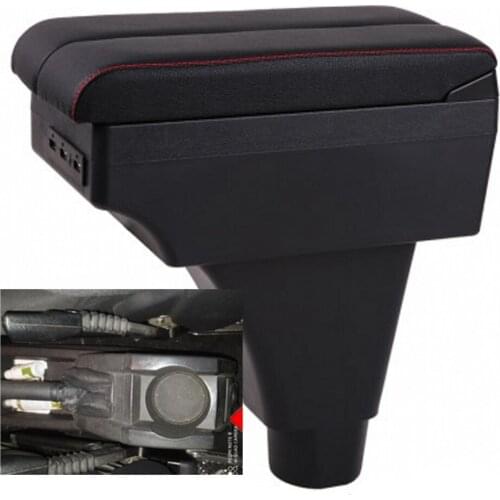 For opel meriva armrest box central content box interior meriva Armrests Storage car-styling accessories part with USB