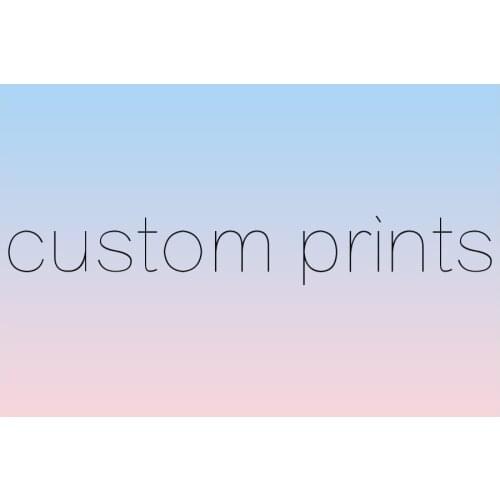 Drop Shipping 1 Pieces Customized Prints Paintings Framework Custom Made Canvas Pictures Modular Home Decor