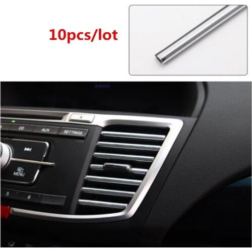 Car-styling 2020 New U Shaped DIY Air Vent Grille Decoration for Chrysler Sebring Voyager Crossfire PT Cruiser 300C Aspen Town