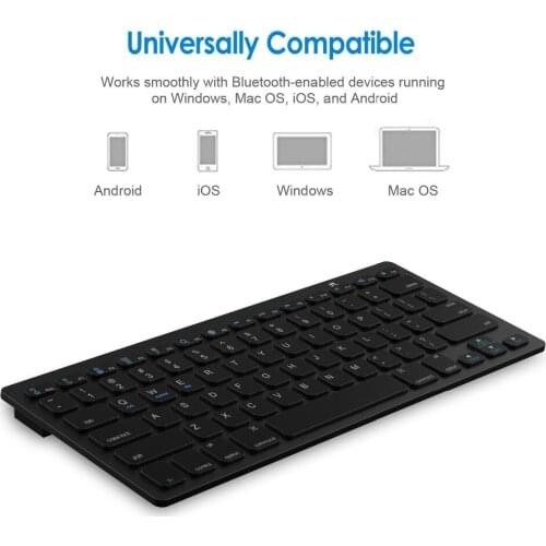 Ultra-slim Wireless Bluetooth 3.0 Keyboard For Smasung Galaxy Tab S3 9.7 S4 S2 8.0 S 8.4 10.5 inch Pro A TAB4 E 9.6 tablet case