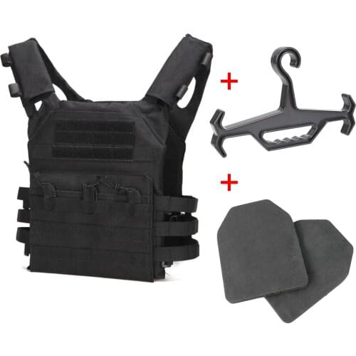 Tactical JPC Vest Military Combat Plate Carrier Heavy Duty Vest Coat Hanger Organizer Set Outdoor Airsoft Paintball Equipment