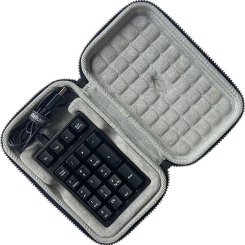 EVA Hard Case for Leopold FC210TP PD Protective Bag for FILCO TKPad USB 22-key External Mechanical Numeric Keypad Storage Box