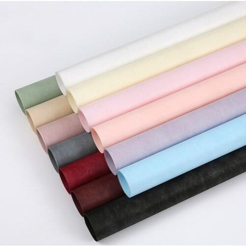 15PCS Nonwoven Flower Wrapping Paper Waterproof Roll Florist Supplies Bouquet Wrapping Florist Supplies 60cm*60cm