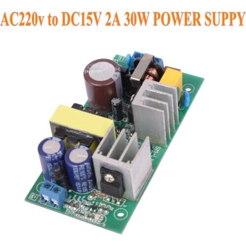 1PCS AC220V-DC15V 2A 30W Power supply Isolated switch power supply module 220 to 15v bare board GPN30E15V X8721