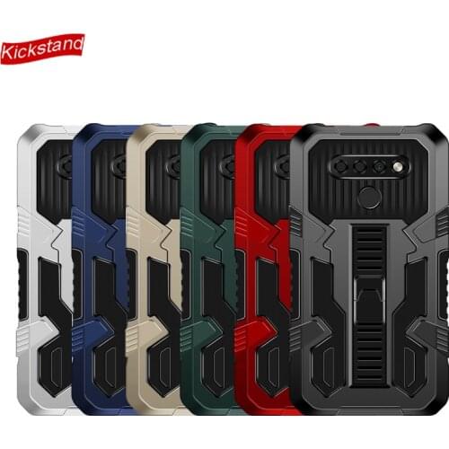 Kickstand Hybrid Case for Infinix Hot 10 Play 9Play Note 7 Lite Cover Dual Layer Hard Armor Shockproof Armor Phone Shell Fundas