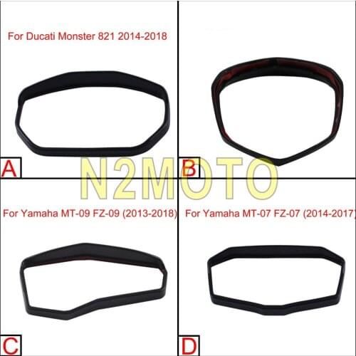 Instrument Surround Dash Surround Gauges Panel Cover for Ducati Monster 821 125 200 390 Yamaha MT-09 MT-07 FZ-09 FZ-07 12-18