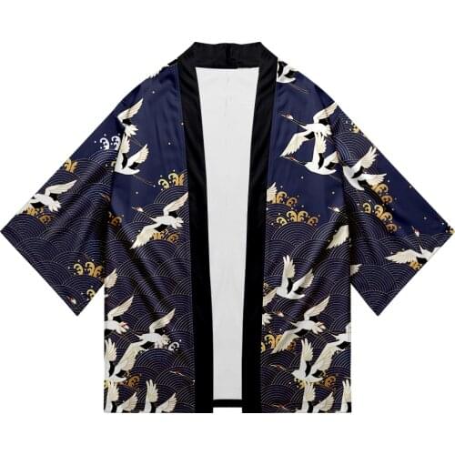 High Quality Kimono Men Fashion Casual Yukata Comfortable Mens Kimono Popular Streetwear Personality Harajuku Japans clothing