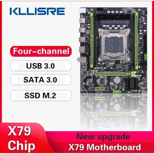 Huananzhi X79 motherboard LGA2011 ATX USB3.0 SATA3 PCI-E NVME M.2 SSD support REG ECC memory and Xeon E5 processor
