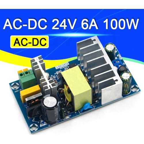 Power Supply Module AC 110v 220v to DC 24V 6A AC-DC Switching Power Supply Board 828 Promotion