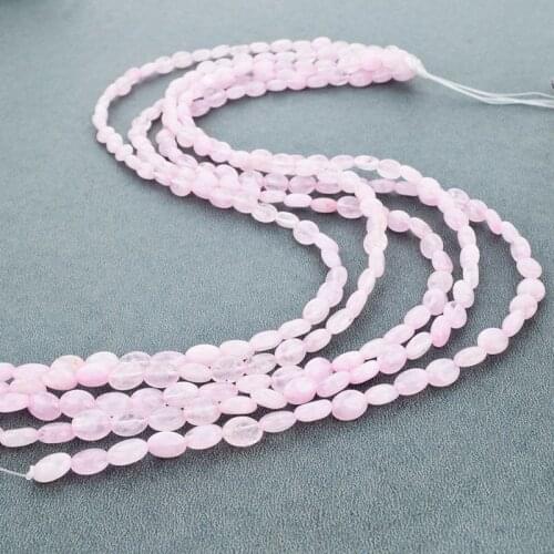 Irregular Rose Quartzs Tumbled Oval Shape Stones Healing Reiki Crystal Jewelry Making Home Decoration(Rose)