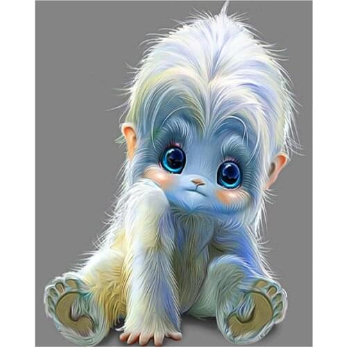 New Arrivals 5D DIY Full Round Diamond Painting Cartoon Pets Cross Stitch 3D Embroidery Rhinestone Mosaic Home Decor Art Y442