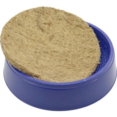 Plastic Bird Nests with Natural Fiber Racing Pigeon Breeding Eggs Mat Bird Basin Pigeon Nest Breathable Birds Mat 1 Pc