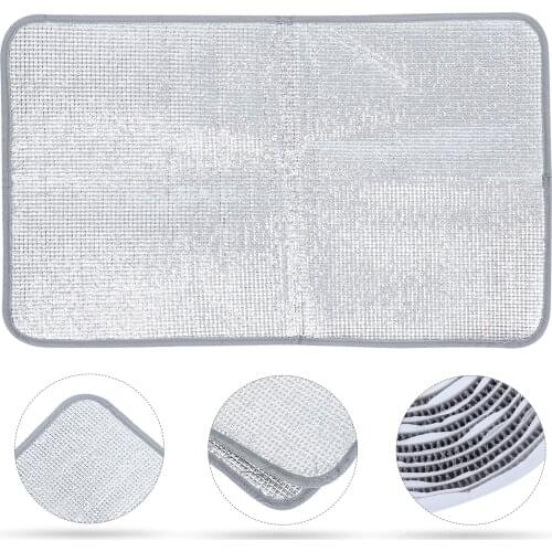 Portable RV Door Shade Cover Foldable RV Sun Shade Windshield Blackout Curtains