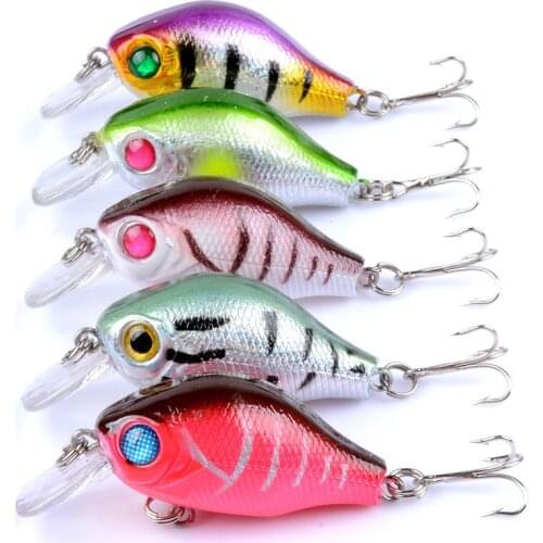 East Rain Suspension Bait 5.5cm 8.4g 3pcs Freshwater Saltwater Fishing Lure SP Crank Artificial Hard Bait Free Shipping
