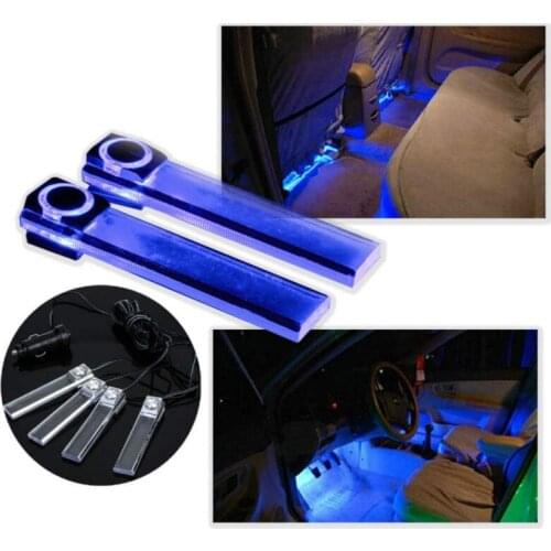 LED Car Foot Light Ambient Lamp Control Multiple Modes Automotive Interior Decorative Lights