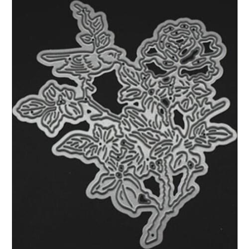 YLCD402 Flower Metal Cutting Dies For Scrapbooking Stencils DIY Album Cards Decoration Embossing Folder Die Cutter Template Mold