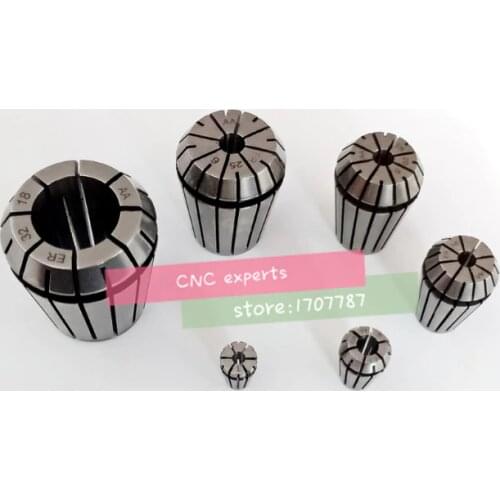 1PCS High Precision AA level ER25 collets 1mm-16mm ER 25 Spring Collet Suitable for ER Collet Chuck Holder 0.008 accuracy