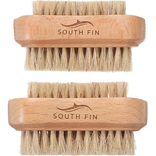 2pcs Nail Art Brush Finger Nail Washing Brush Scrub Fingernail Toenail Cleaning Scrubbing Manicure Pedicure Tools