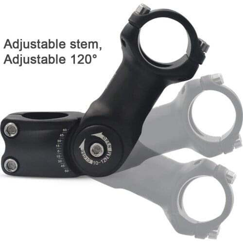 90 110mm High-Strength Lightweight 31.8mm&25.4mm Adjustable Bicycle Bike Stem Riser MTB Mountain Road Bike Bicycle