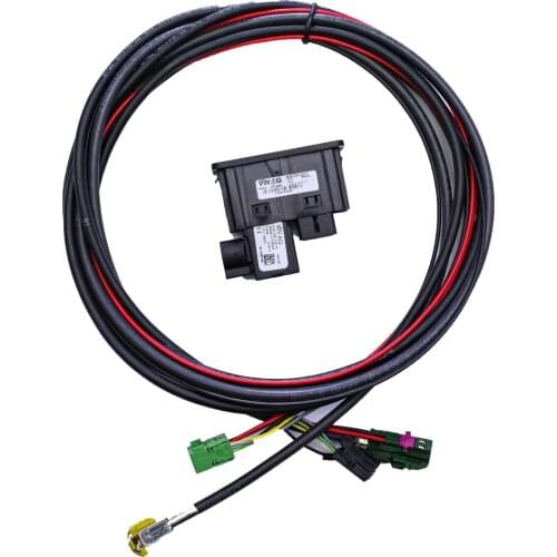 For VW Golf MK7/7.5 PASSAT B8.5 MIB2 Pro CarPlay USB and AUX Plug MQB Car Harness 5G0 035 222 F 5G0035222F