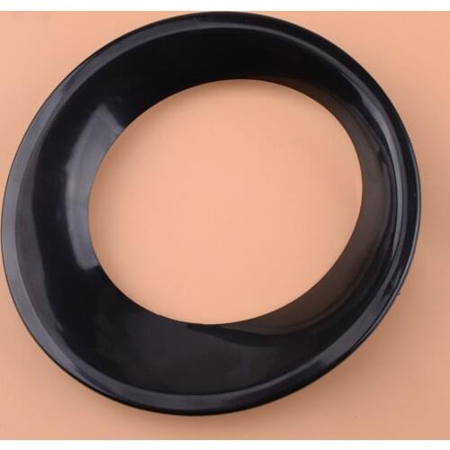 CITALL 51113423789 ABS Car Left Primed Fog Light Grill Ring Trim Cover fit for BMW X3 E83 LCI 2007 2008 2009 2010