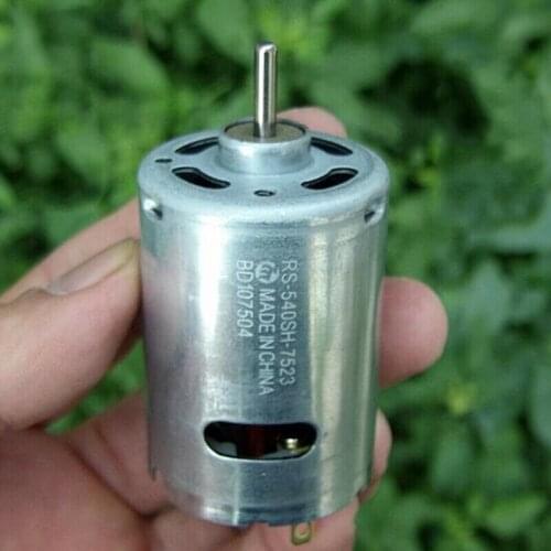Mabuchi RS-540SH-7523 Motor Electric DC 6V-9V 7.4V High Speed Power Large Torque Engine DIY Home Garden Tool Drill Car Boat