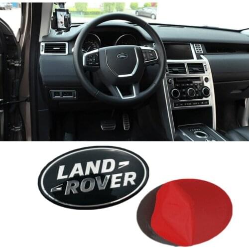 Car Steering Wheel Emblem Decal for Land Rover Logo Range Rover Sport Evoque L322 L405 Vogue Velar Epoxy Auto Sticker Decoration
