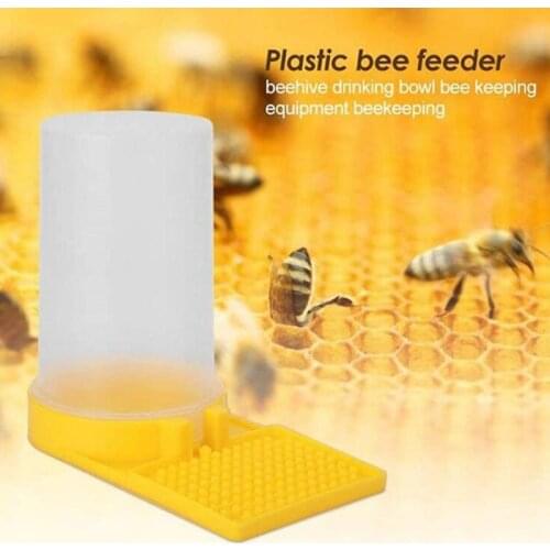 Beekeeping Feeder Honey Bee Feeders Feeding Drinker Plastic Tool Drinking Water Waterer Watering Bees Tools Supplies
