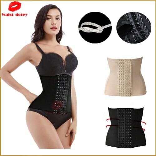 Women Shapers Waist Trainer Body Shaper Slimming Tummy Girdles Shapewear Waist Fajas Colombianas Corset Bustier Modeling Strap