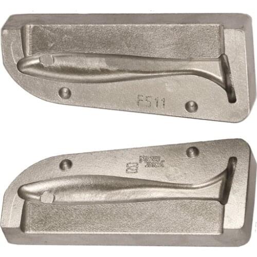 SOFT SHAD LURES MOULDS mm.95 P511