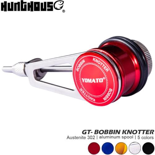 Hunt House GT Bobbin Knotter Fishing Line Tool 62g Stainless Steel Material ASSIST KNOTTING Winder Fishing Bobbin Knotter