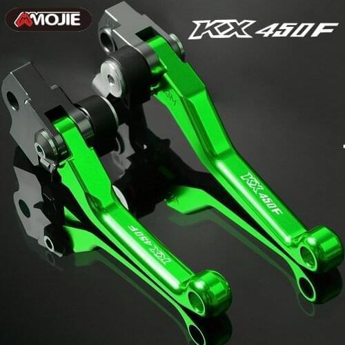 Pivot Motocross DirtBike High Quality Aluminum Handle Brake Clutch Lever FOR Kawasaki KX450F 2013 2014 2015 2016 2017 2018 2019