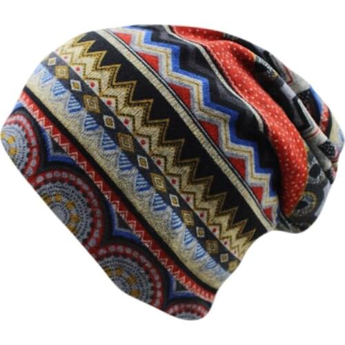 New Double Used Fashion Autumn Women Warm Beanies Scarf For Girls Casual Colorful Brand Striped Hat Hip Hop Outdoor Skulies Hats