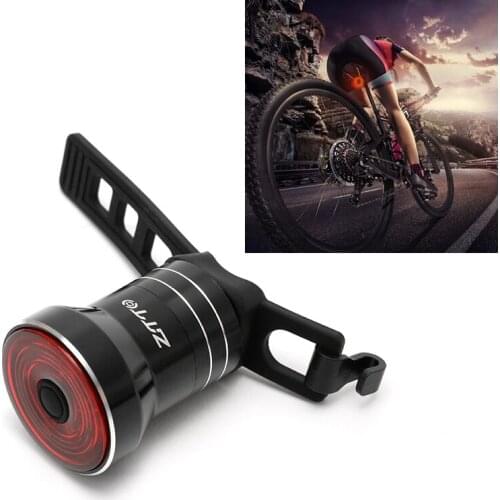 Bicycle Intelligent Sensor Brake Lights Cycling Bike Taillight USB Charging MTB Road Waterproof Rear Bike Light