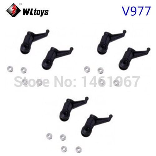 3set/6pcs V966-004 Main Rotor Blades Clip Set Spare Parts For WLToys V966 V977 V988 V930 6CH 3D 2.4GHz Flybarless Helicopter