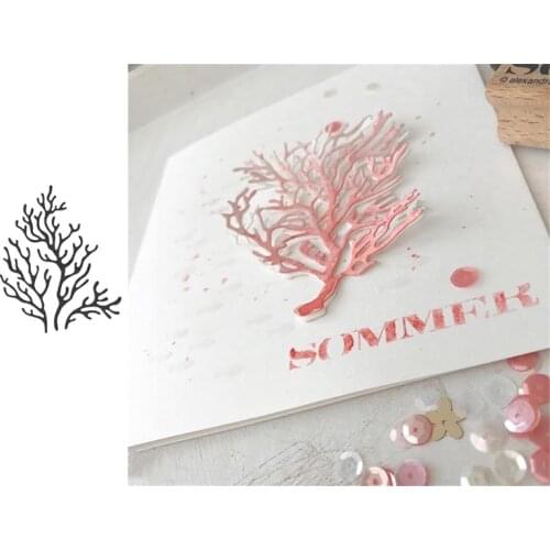 3pcs corals metal cutting dies cut die mold Scrapbook cards making paper craft knife mould dies new 2019 diecuts