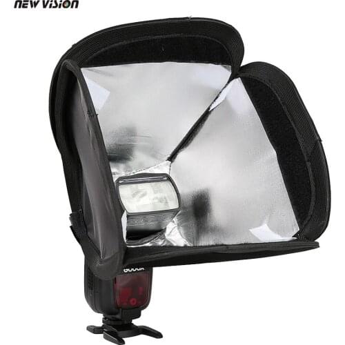 Photo Studio 23x23cm On-Camera Flash Softbox for Yongnuo Canon Nikon Olympus Metz Speedlite