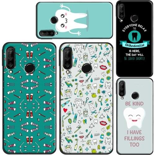 Hygienist Dentist Tooth Dental Case for Huawei Honor 7A Pro 7C 10i 9 10 20 Lite 8X 9X 8A 8C 8S Nova 5T Y6 Y9 Y7 2019